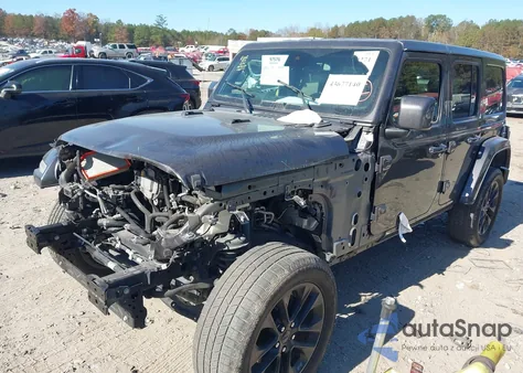 2021 Jeep Wrangler Unlimited High Altitude 4X4 из США, поврежденный, VIN 1C4HJXEGXMW665490